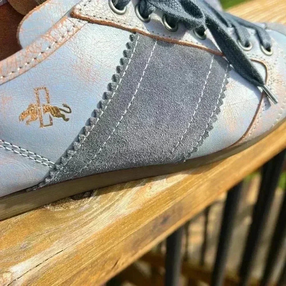 Rudolf Dassler Schuhfabrik by PUMA Sneakers Lace Up blue Leather 8 - Picture 2 of 8